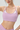 Women's Color Block Twist Back Removable Pad Yoga Sports Bra