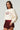 Women's Cropped Pattern Embroidered Pullover Sweatshirt