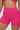 Women's No Front Seam Pleated Buttocks Lift Workout Shorts