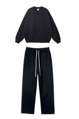 Men/Women Oversize Fleece-Lined Heavyweight Hoodie and pants