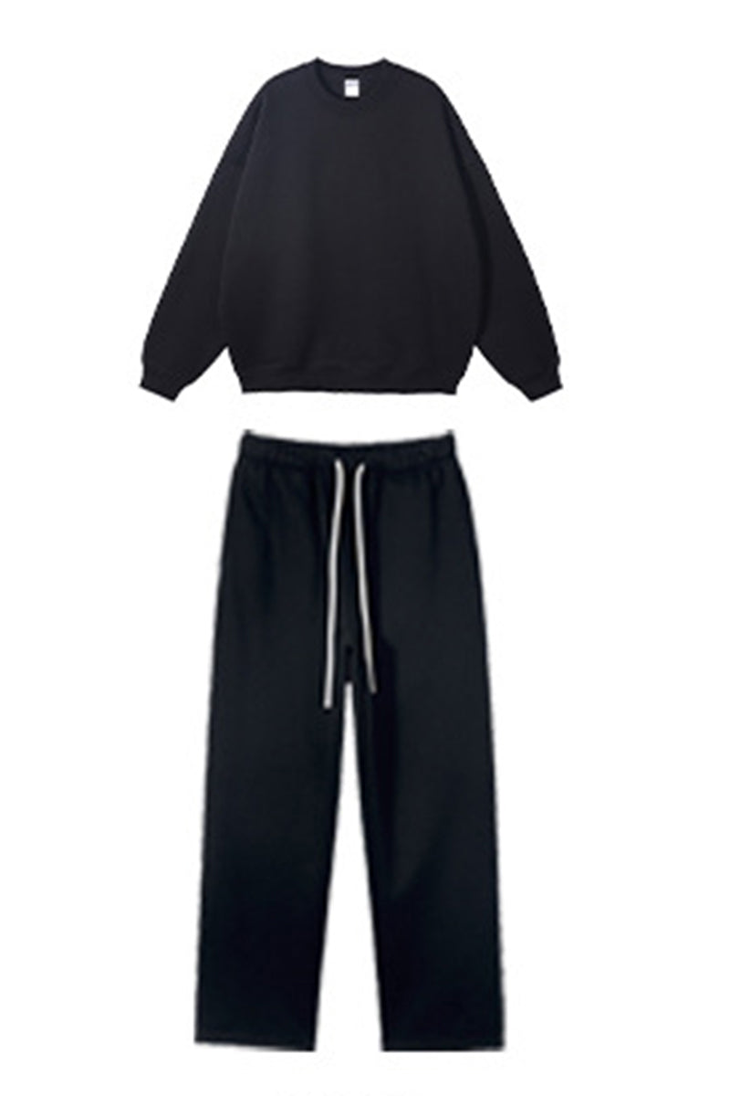 Men/Women Oversize Fleece-Lined Heavyweight Hoodie and pants