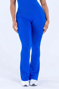Women’s Butt Lifting Slim Athletic Bell Bottom Leggings