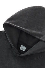 Unisex Boxy Towel-Knit Hoodie