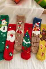 Women's Fall/Winter Christmas Gift Coral Fleece Cozy Socks