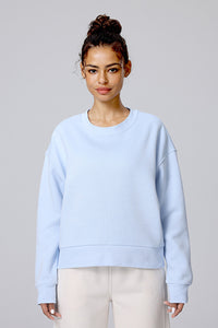 Women Brushed Round Neck Sport Top