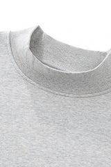 Unisex Cozy Fleece Mock Neck Sweatshirt