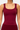 Women's U-Neck Ribbed Form-Fitting Yoga Tank Top