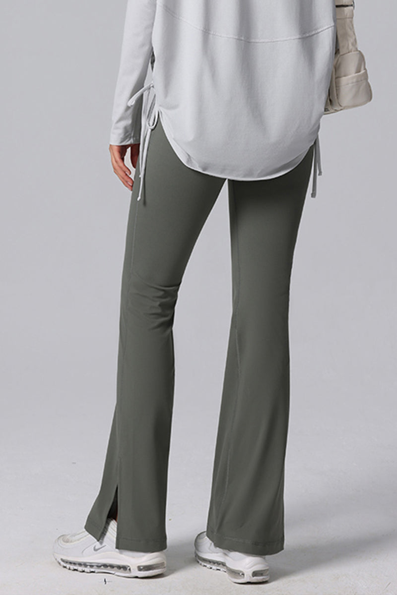 Women'S Split Leg Sweat Flare Pants