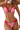 Women's Lily Print Halter Triangle Low Waist Bikini Set