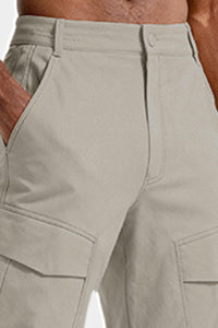 Men Straight Leg Quick-Dry Training Pants