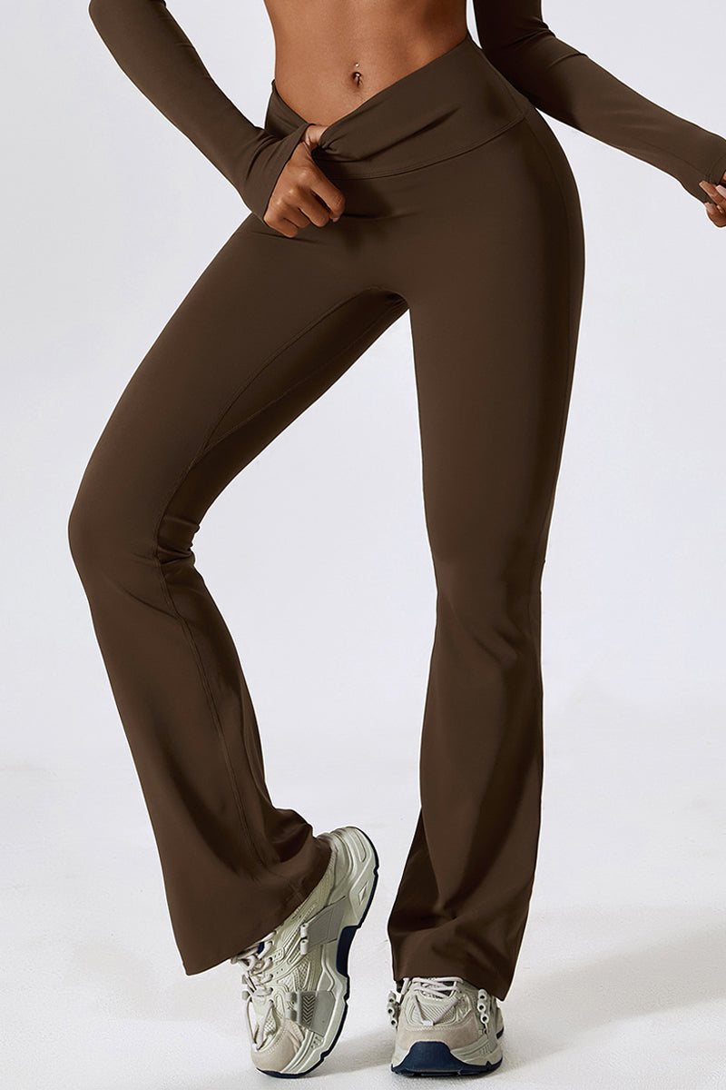 Women Sport Yoga Flare Pants