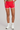 Women's Color-Block Patchwork High-waist Side Pockets Shorts