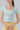 Women's Fake Two Piece Halter Tie Cropped Sports T-shirt