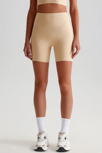 Women High Waisted Butt Lifting Seamless Naked Sensation Yoga Shorts