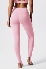 Women Eco-Friendly Fabric Foot-Stepping Model Buttocks Lifting And Shaping Yoga Fitness Running Exercise Leggings