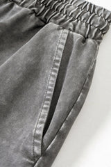 Streetwear Washed Cargo Shorts - Unisex Retro Athletic Shorts