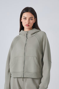 Women'S Loose Yoga Hooded Jacket