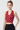 Women's Vintage Polka Dot Halter V-Neck Yoga Tank Top