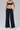 Women's Polka Dot Contrast Bra and Wide Leg Pants Yoga Set