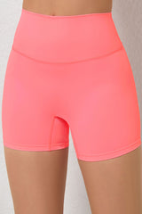 Women High Waisted Seamless Butt Lifting Quick-Dry Yoga Fitness Shorts