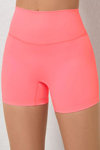 Women High Waisted Seamless Butt Lifting Quick-Dry Yoga Fitness Shorts