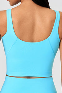Women Crisscross Back High-Support Removable-Padded Yoga Sports Bra