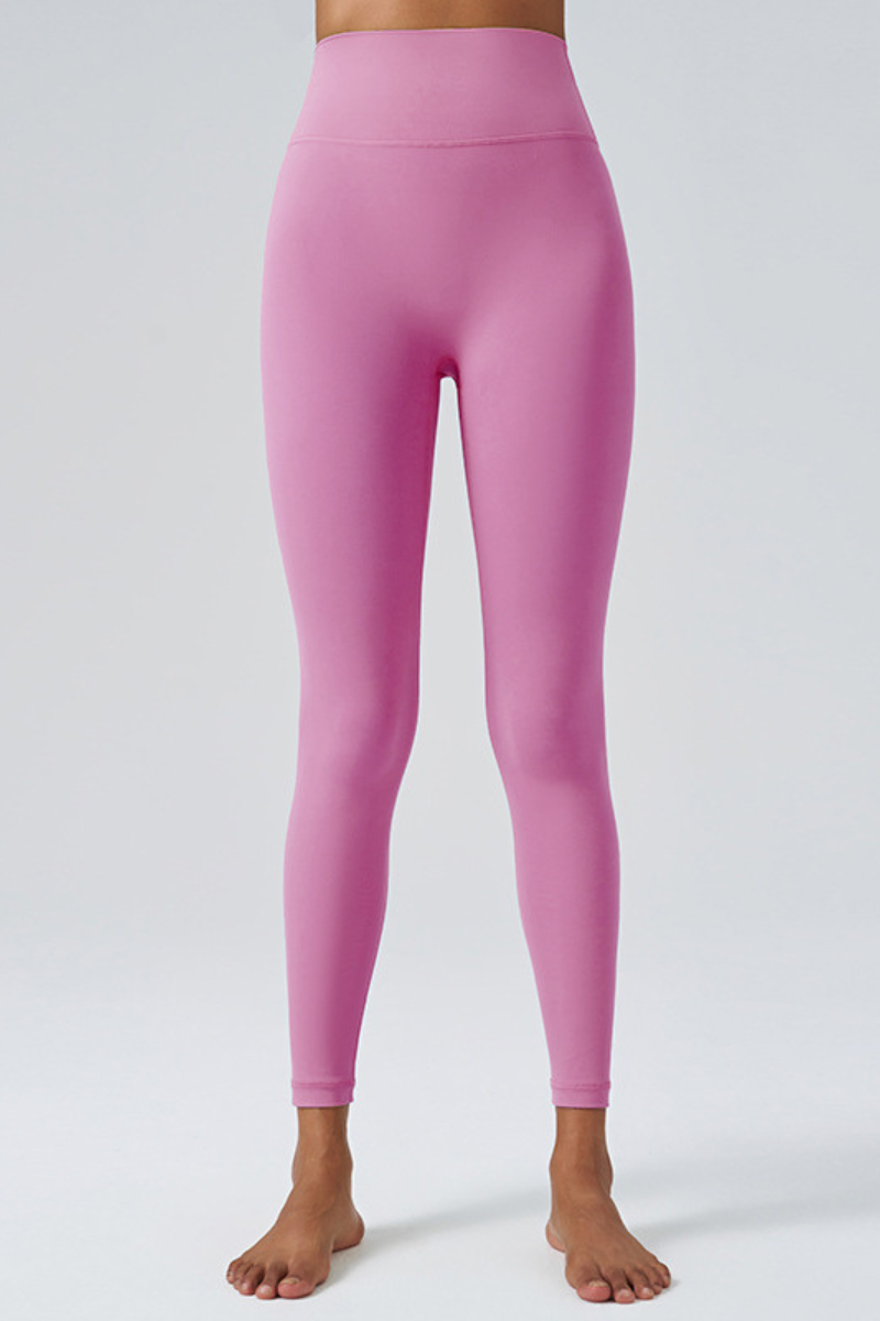 Women's High-waist shaping Tucking Nine-inch Leggings