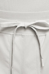 Women Fleece-Lined Loose Cargo Workout Pants with Adjustable Hem