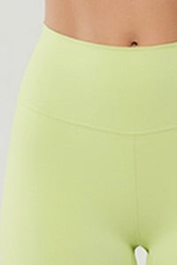 Women's Athletic Solid High-Waist Yoga Leggings