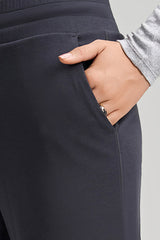 Women Wide Leg Relaxed Fit Mid Waist Yoga Lounge Pants