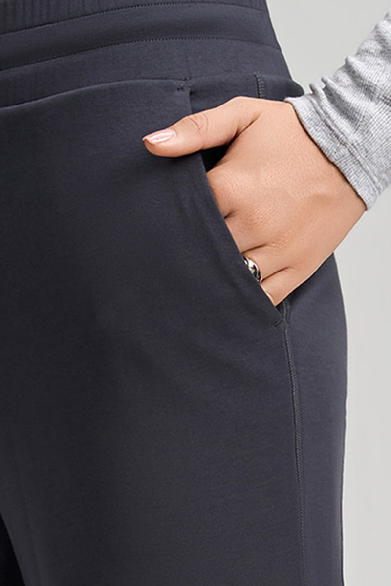 Women Wide Leg Relaxed Fit Mid Waist Yoga Lounge Pants