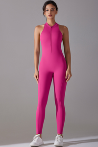 Women's Athletic Slimming Cut Out Backless  Jumpsuits