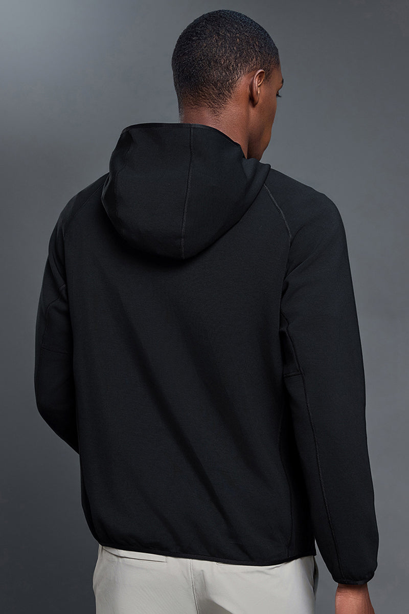 Men Outdoor Hooded Comfortable Stretchy Long Sleeve Sweatshirt