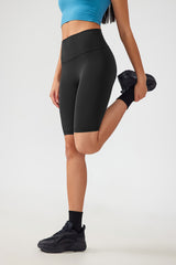 Women Free Size No Embarrassment Line Tummy Tucking Hip Lifting Fitness Sports Yoga 5/10 Shorts