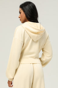 Women Zippered Jacket Hooded Casual Cardigan Jacket