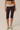 Women's Color Block Polka Dot High Waist Capri Leggings