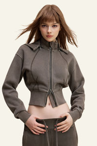 Women’s fall/winter casual hooded jacket