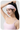 Women's solid color sports headband