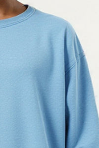 Men's Athletic Pure Color Round neck  Fleece Pullover