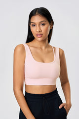 Women Shockproof Lift Hollowed Back Naked-Feel Yoga Sports Bra