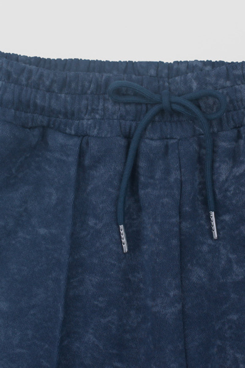 Women High-Waist Loose Straight Leg Printed Athletic Pants