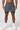 Men's Drawstring Solid Faux Two Piece Quick Dry Shorts