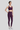 Women's Athletic Sets:U-neck Bra And Mesh-Panel Leggings