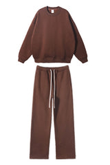 Men/Women Oversize Fleece-Lined Heavyweight Hoodie and pants
