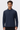 Men's Half Zip Raglan Quick Dry Athletic Long Sleeve T-Shirt