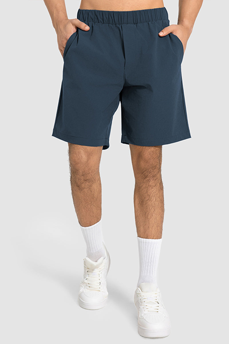 Men Summer Lightweight Quick-Dry Breathable Running Training Fitness Sport Shorts