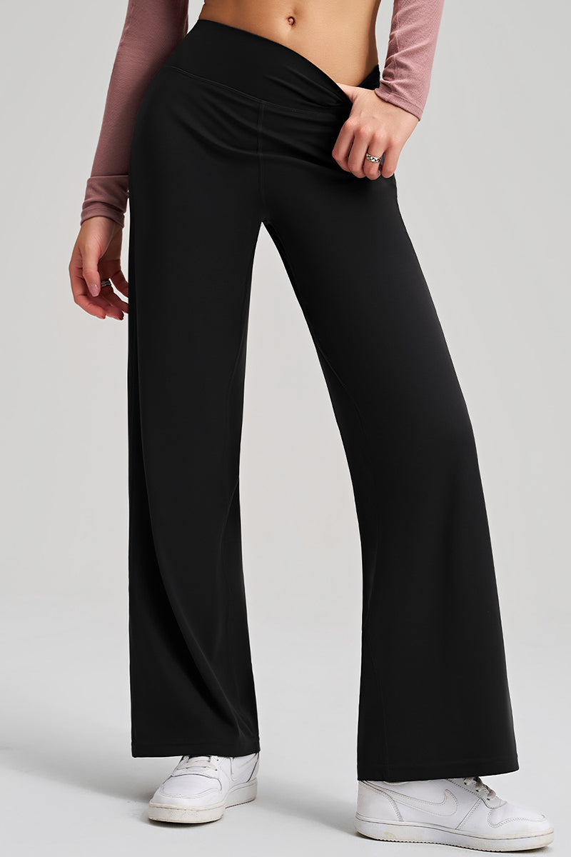 Women High-Waist Flared Yoga Lounge Pants