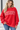 Women's Fall Letter Appliqué Embroidery Mockneck Sweatshirt