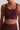 Women Cross Back Naked Feel Sports Bra: Removable Padded Yoga Top + Crisscross Back Design