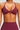 Women's Cross-Back Adjustable Twist-Front Yoga Sports Bra
